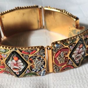 Vintage mosaic bracelet